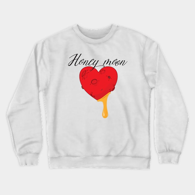 Honeymoon Crewneck Sweatshirt by wisecolor